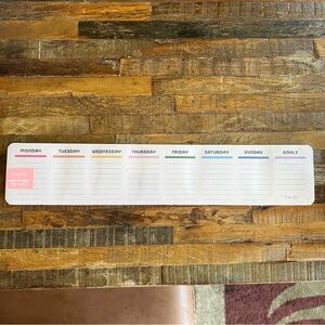 Ban.do Week to Week Desk Notepad